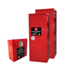 VLITEX Metallbox in verschiedenen Größen für Feuerlöschdecken, geeignet für den industriellen Einsatz.