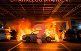 When do fires occur in electric vehicles - and what does this mean for fire protection?