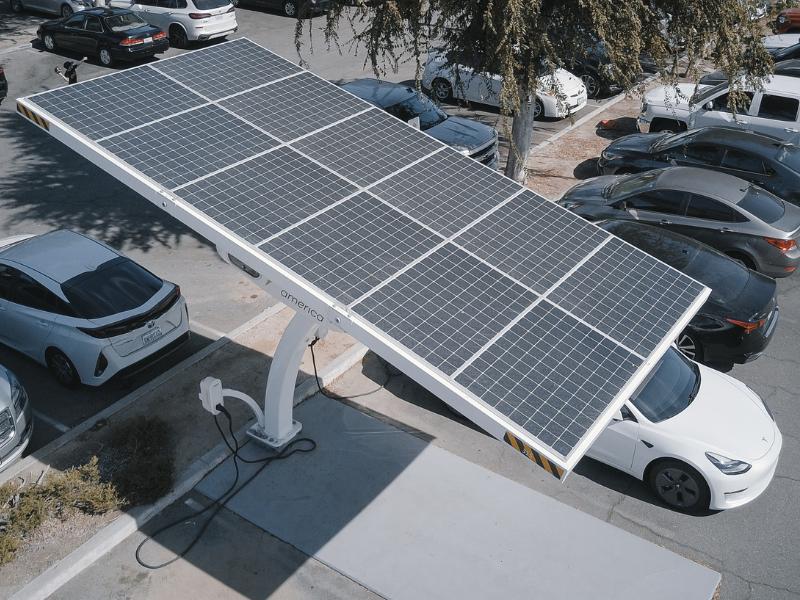 solar ladefläche für e-autos