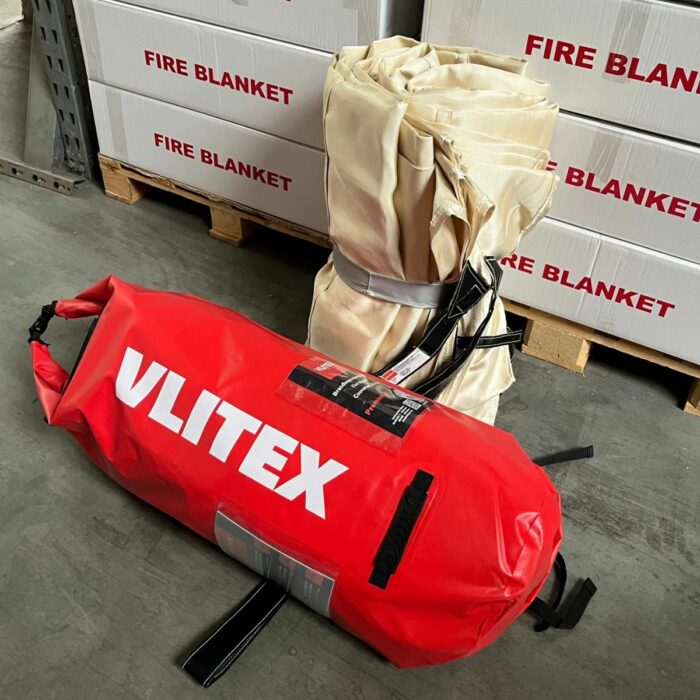 VLITEX Couverture anti-feu Silica avec sac de transport